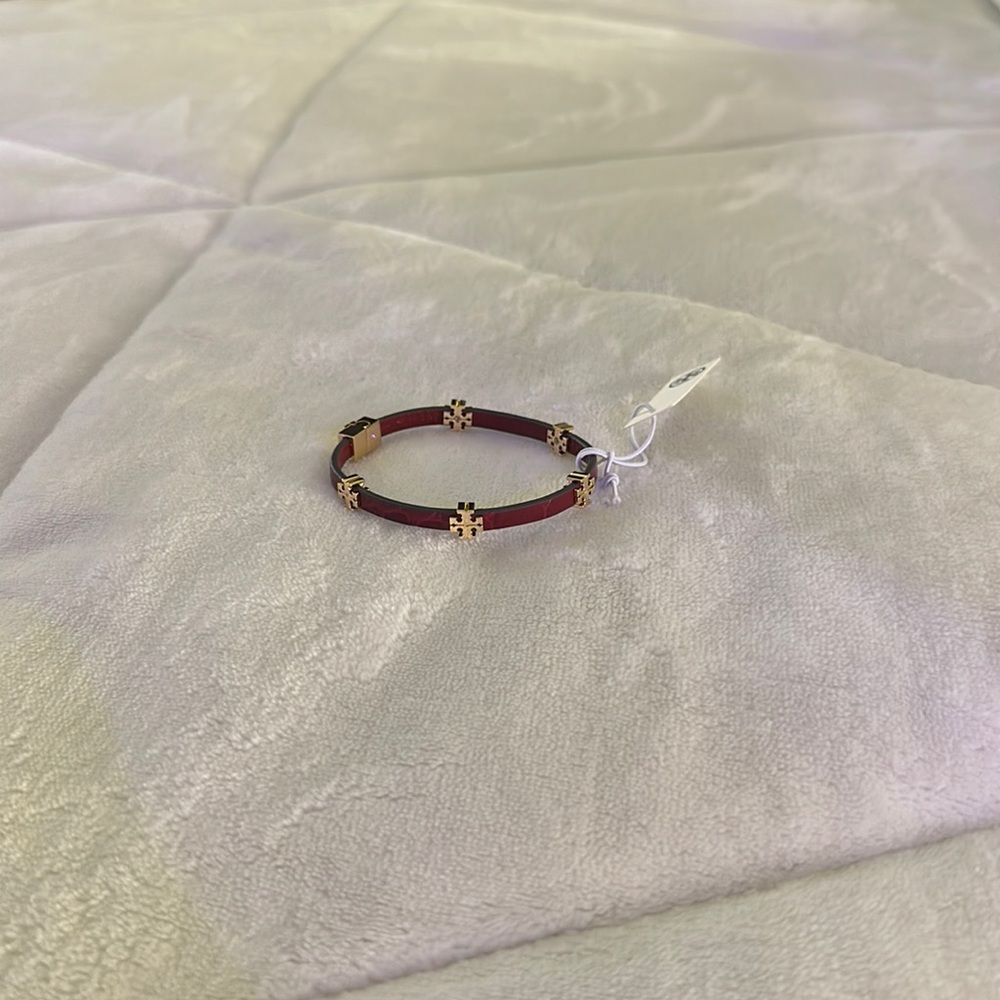 Tory Burch Maroon Bracelet